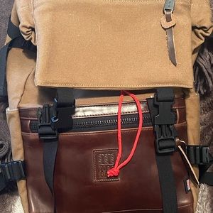 Topo Leather Roverpack